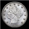 Image 2 : 1883 n/c Liberty Nickel 5c Grades Choice Unc