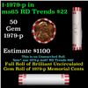Image 1 : Shotgun Lincoln 1c roll, 1979-p 50 pcs Bank Wrapper.