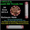 Image 1 : Shotgun Lincoln 1c roll, 1972-d 50 pcs Bank Wrapper.