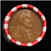 Image 2 : Mixed small cents 1c orig shotgun roll, 1934-p Lincoln Cent, Wheat Cent other end, Brinks Wrapper.
