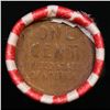Image 3 : Mixed small cents 1c orig shotgun roll, 1934-p Lincoln Cent, Wheat Cent other end, Brinks Wrapper.