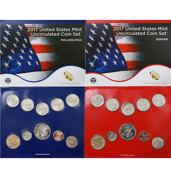 2017 United States Mint Set, 20 Coins Inside!