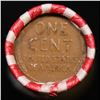 Image 3 : Mixed small cents 1c orig shotgun roll, 1939-p Lincoln Cent, Wheat Cent other end, Brinks Wrapper.