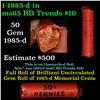 Image 1 : Shotgun Lincoln 1c roll, 1985-d 50 pcs Red Wrapper.