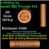 Image 1 : Shotgun Lincoln 1c roll, 1976-p 50 pcs Brandt Wrapper.