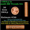 Image 1 : Shotgun Lincoln 1c roll, 1964-p 50 pcs Brandt Wrapper.