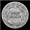 Image 3 : 1906-p Barber Dime 10c Grades f+