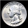 Image 2 : 1953-d Washington Quarter 25c Grades GEM+ Unc