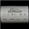 Image 4 : ***Auction Highlight***  AU/BU Slider BZ CRR Shotgun Morgan $1 Roll 1886 & P Ends Virtually UNC (fc)