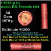 Image 1 : Shotgun Lincoln 1c roll, 1978-p 50 pcs Steel-Strong Wrapper.