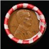 Image 2 : Mixed small cents 1c orig shotgun roll, 1937-p Lincoln Cent,Wheat Cent other end, Brinks Wrapper.