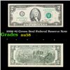 Image 1 : 2009 $2 Green Seal Federal Reserve Note Grades Choice AU/BU Slider