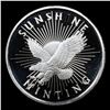 Image 2 : Sunshine Minting Half Troy Ounce .999 Fine Silver Round