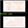 Image 1 : 1991 Ukraine 1 Karbovanets Control Coupon Issue Banknote P# 81a Grades Gem+ CU