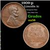 Image 1 : 1909-p Lincoln Cent 1c Grades Choice AU/BU Slider