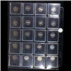 Image 3 : Huge Liifetime Collection - Too Many Coins To Auction Individually - This Lot is For One Page of 20 