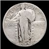 Image 4 : Group of 3 1929-p, 1928-s, 1928-d Standing Liberty Quarter 25c