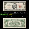 Image 1 : 1963A $2 Red seal United States Note Grades xf