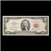 Image 2 : 1963A $2 Red seal United States Note Grades xf
