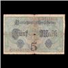 Image 3 : 1917-1918 Germany 5 Marks Banknote P# 56a Grades f+