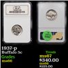 Image 1 : NGC 1937-p Buffalo Nickel 5c Graded ms66 By NGC
