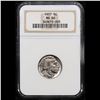Image 2 : NGC 1937-p Buffalo Nickel 5c Graded ms66 By NGC