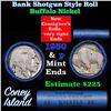 Image 1 : Buffalo Nickel Shotgun Roll in Old Bank Style 'Coney Island'  Wrapper 1930 &p Mint Ends