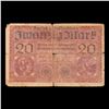 Image 3 : 1917-1918 Germany 20 Marks Banknote P# 57 Grades vf, very fine