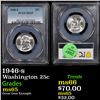 Image 1 : PCGS 1946-s Washington Quarter 25c Graded ms65 By PCGS