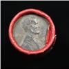 Image 2 : Mixed small cents 1c orig shotgun roll, 1943-p Lincoln Cent, Wheat Cent other end, Nathan's Brandt W