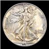 Image 2 : 1941-p Walking Liberty Half Dollar 50c Grades Select Unc