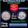 Image 1 : Buffalo Nickel Shotgun Roll in Old Bank Style 'Coney Island'  Wrapper 1929 &p Mint Ends