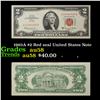 1963A $2 Red seal United States Note Grades Choice AU/BU Slider