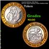 Limited Edition .999 Silver $10 Las Vegas Gaming Token Buffalo Bills Grades