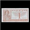Image 2 : 1949 Netherlands 1 Gulden Note P# 72 Grades vf+