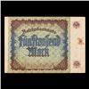 Image 3 : 1922 Germany (Weimar Republic) 5000 Marks Post-WWI Hyperinflation Banknote P# 81a Grades vf++