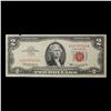 Image 2 : 1963 $2 Red seal United States Note Grades xf