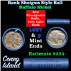 Image 1 : Buffalo Nickel Shotgun Roll in Old Bank Style 'Coney Island'  Wrapper 1937 &p      Mint Ends