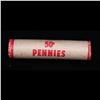 Image 3 : New Consignee This Auction Only!!! Shotgun Lincoln 1c roll, 1973-p 50 pcs Pennies Wrapper.