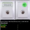 Roman Widow's Mite Sized Bronze Coin c. 50 BC-400 AD Graded By INB