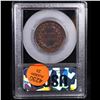 Image 5 : ***Auction Highlight*** 1847 Hawaii Cent 1c Graded Choice Unc BN BY USCG (fc)