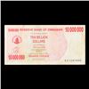 Image 3 : 2006-2008 Zimbabwe 10 Million Dollars (ZWN) Emergency Bearer Check Notes P# 55a Grades vf++