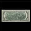 Image 3 : 1976 $2 Green Seal Federal Reserve Note, First Day of Issue, With Stamp Grades Choice AU