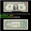 Image 1 : 1963B $1 'Barr Note' Green Seal Federal Reserve Note Grades vf++