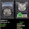 Image 1 : PCGS 1882-o Morgan Dollar $1 Graded ms62 By PCGS