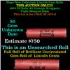 Image 1 : New Consignee This Auction Only!!! Shotgun Lincoln 1c roll, 1973-d 50 pcs Steel-Strong Wrapper.