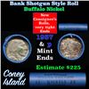 Image 1 : Buffalo Nickel Shotgun Roll in Old Bank Style 'Coney Island'  Wrapper 1937 &p      Mint Ends