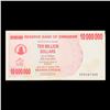 Image 2 : 2006-2008 Zimbabwe 10 Million Dollars (ZWN) Emergency Bearer Check Notes P# 55a Grades vf++
