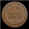 Image 3 : 1875 Indian Cent 1c Grades g+