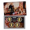 Image 1 : 2007 United States Mint Presidential Dollar Proof Set. 4 Coins Inside.